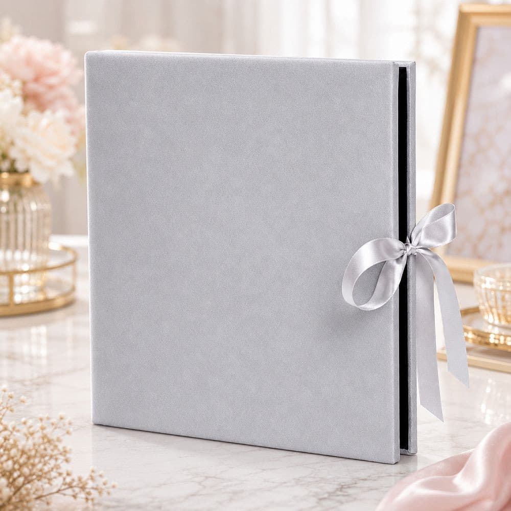 Album foto premium Procart 500 poze 10x15 cm catifea gri — imagine 1