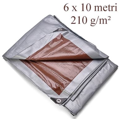 Prelata impermeabila Procart 6x10 m 210g/mp