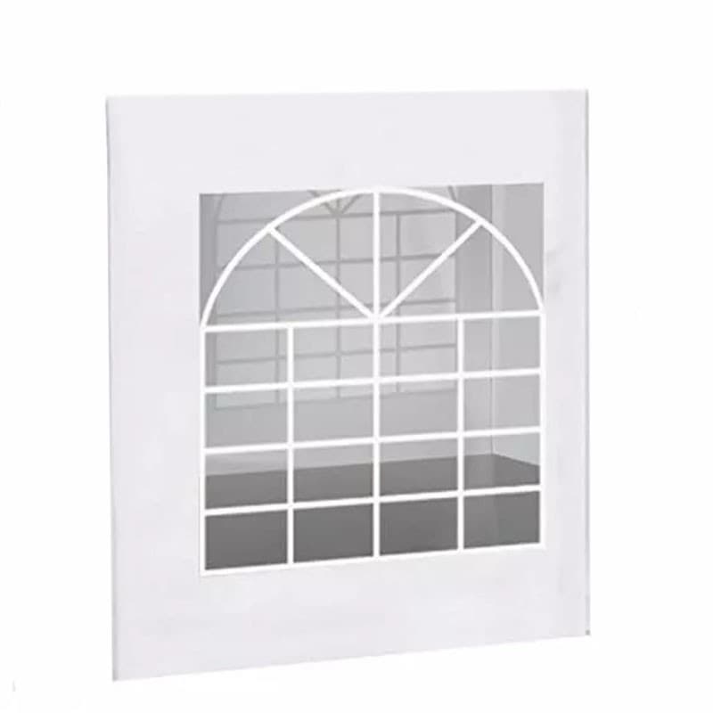 Perete cort Procart 2x2.6 m cu fereastra PVC alb — imagine 1