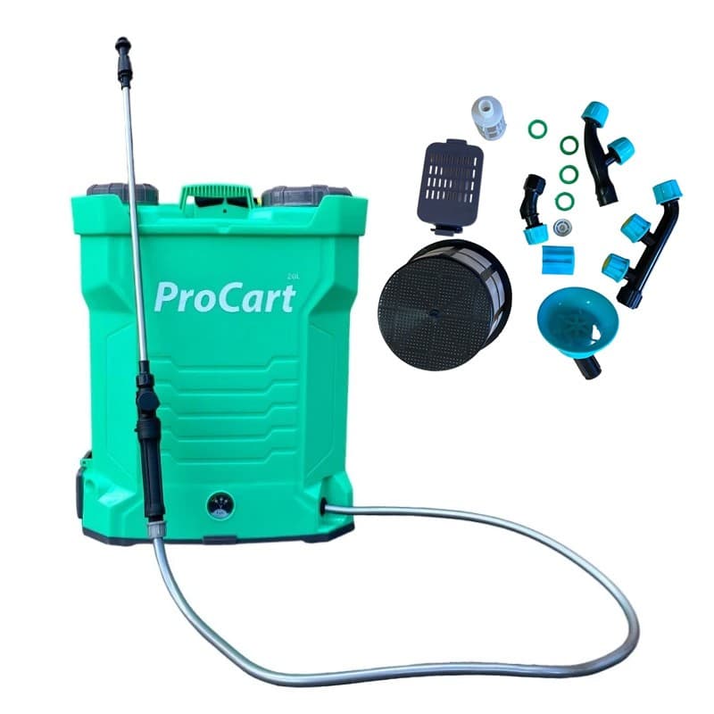 Pompa de stropit electrica Procart Acumulator lithium-ion 20 litri — imagine 1