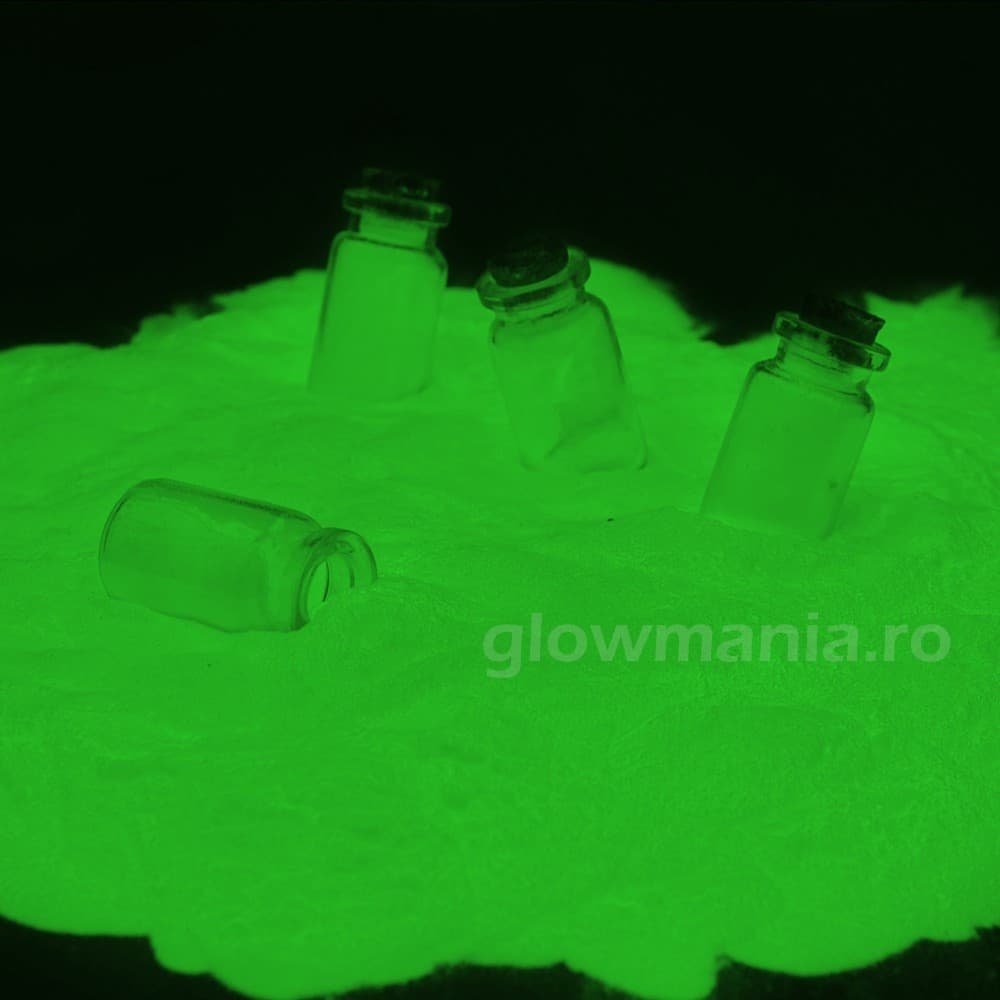 Pigment fosforescent Procart Verde baza de apa 1000 gr — imagine 2