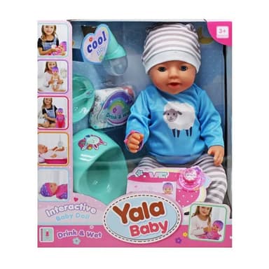 Papusa interactiva Procart 45 cm cu accesorii