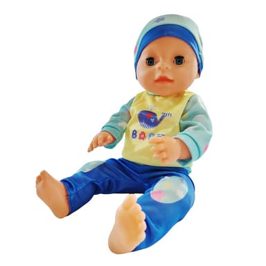 Papusa bebelus Procart, 40 cm, cu accesorii