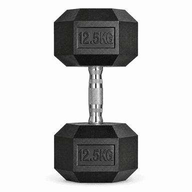 Gantera hexagonala Procart 12.5 kg pentru fitness si bodybuilding