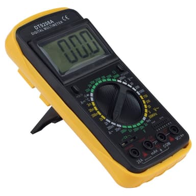 Multimetru digital 9V, display LCD, 32 pozitii, cablu de masurare