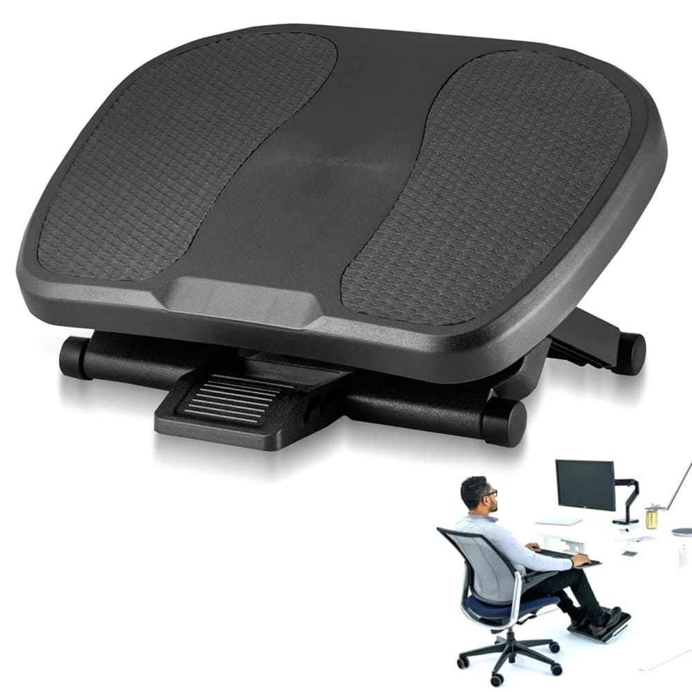 Suport picioare ergonomic Procart inclinare 30 grade, 3 trepte inaltime, antiderapanta — imagine 1