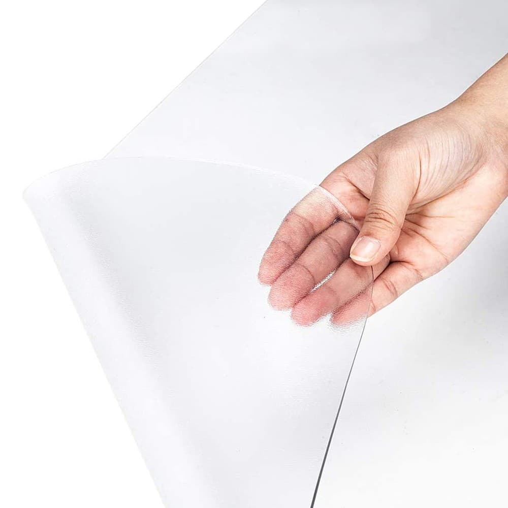 Covoras protectie pardoseala Procart 70x100cm grosime 1.5mm pvc transparent — imagine 2