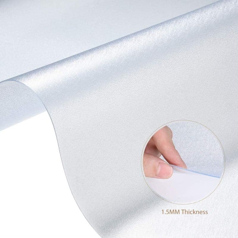 Covoras protectie pardoseala Procart 90x120cm PVC transparent mat — imagine 1