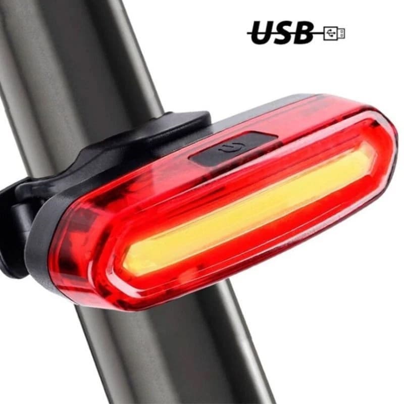 Stop LED pentru bicicleta Procart reincarcabil USB 600 mAh, 16 LED-uri, 4 moduri iluminare, IPX4 — imagine 1