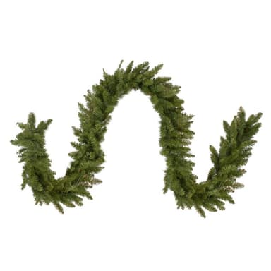 Ghirlanda decorativa din brad artificial Procart Molid Scandinav 5.4 m verde natural