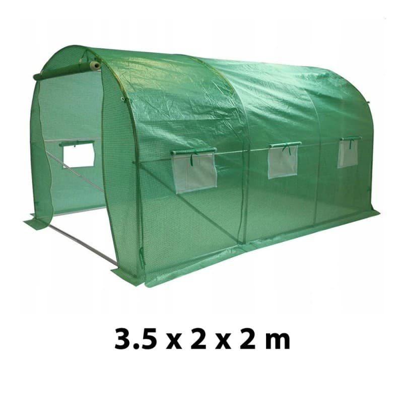 Sera tip tunel Procart 3.5x2x2 m folie 140g/mp filtru UV4 — imagine 1