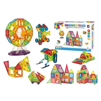 Set constructie magnetice 3D Procart 130 piese