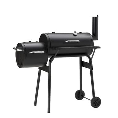 Gratar BBQ Procart pentru carbuni, 2 compartimente, grill si afumatoare