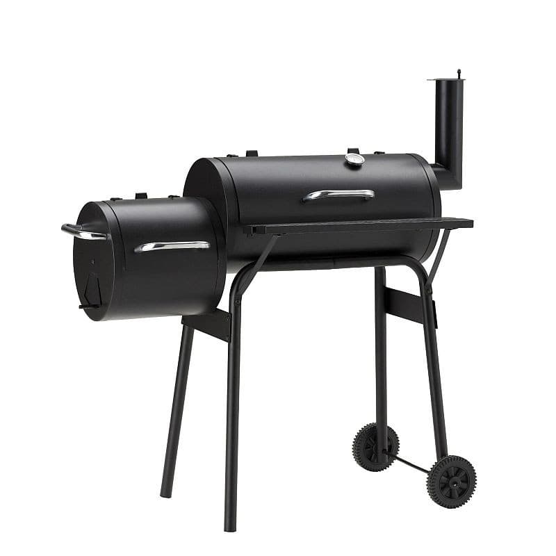 Gratar BBQ Procart pentru carbuni, 2 compartimente, grill si afumatoare — imagine 1