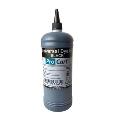Cerneala Procart Universal Dye Black 1 Litru pentru HP Canon Epson Brother