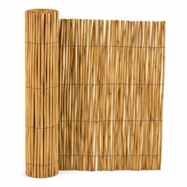 Gard Procart din bambus natural 150x150 cm
