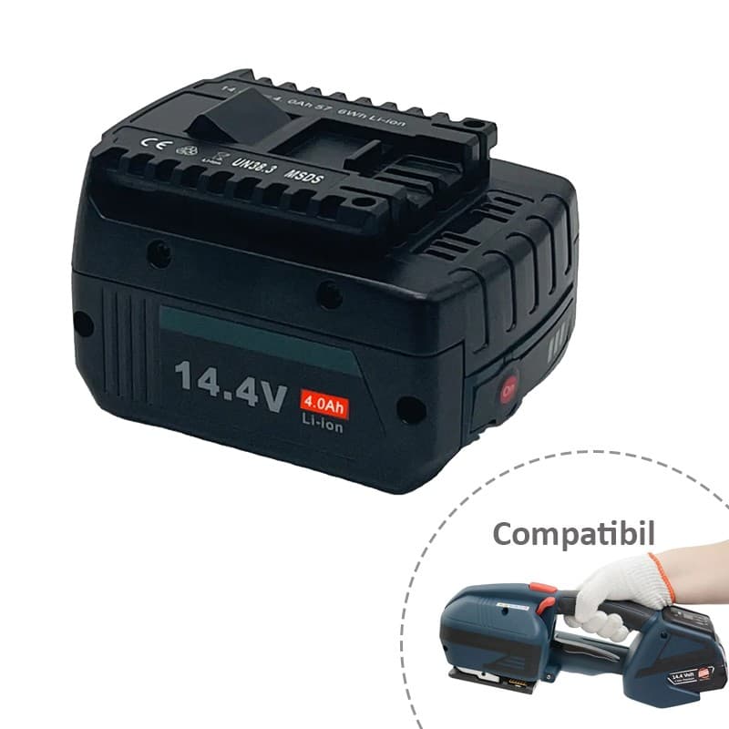 Acumulator Procart Li-ion 14V 4000mAh pentru aparat de legat banda PP V2 — imagine 1