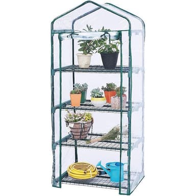 Mini solar Procart 4 niveluri usa rulou cu fermoar folie pvc 160x69x49 cm