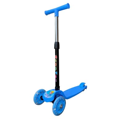 Trotineta Procart pliabila 3 roti de echilibru inaltime reglabila led multicolor
