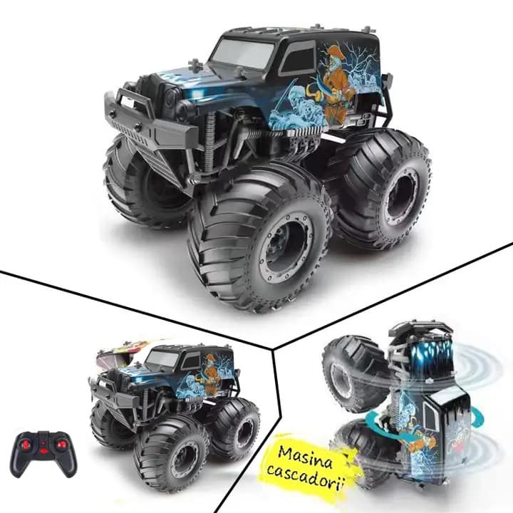 Masina off-road cu telecomanda Procart cascadorii multiple rotire 360 grade — imagine 1
