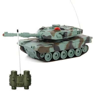 Tanc militar cu telecomanda Procart A1M2, efecte sonore si luminoase