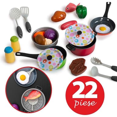 Set Accesorii Bucatarie Copii Procart Multicolor