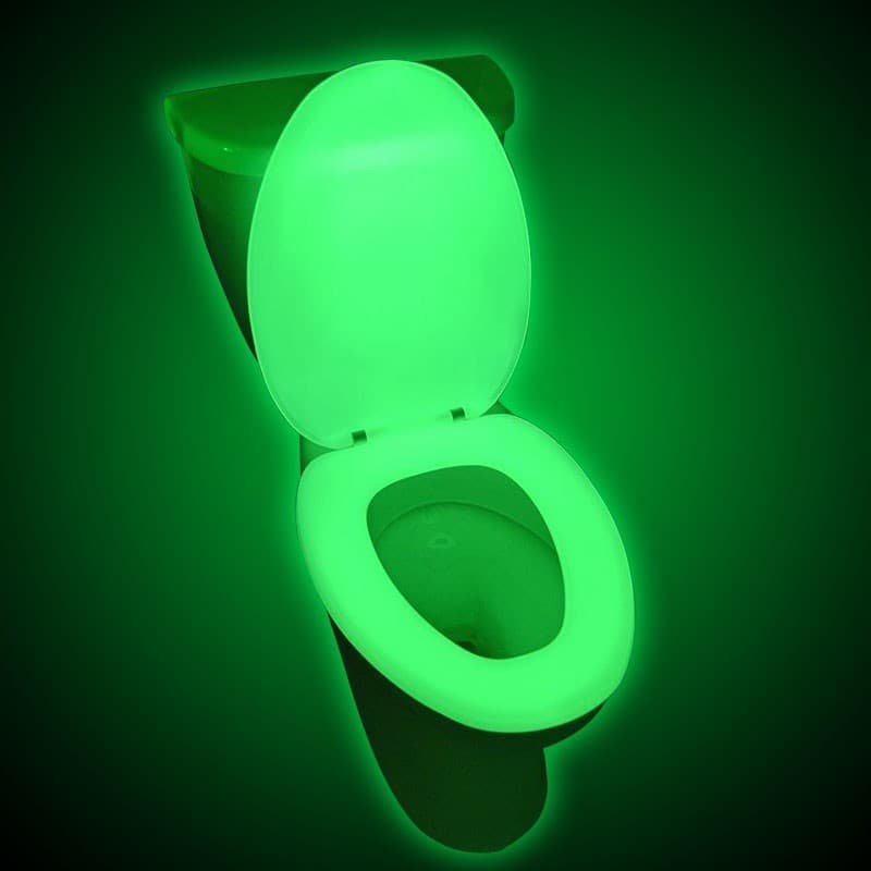 Capac de WC Procart Fosforescent Soft Close Lumina Verde — imagine 3