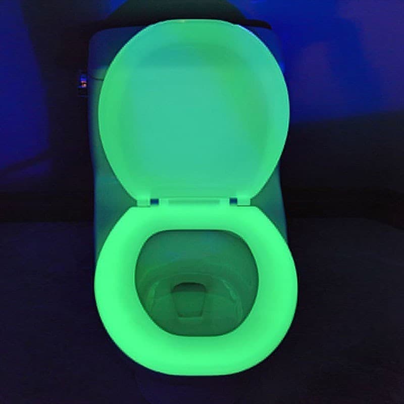 Capac de WC Procart Fosforescent Soft Close Lumina Verde — imagine 4