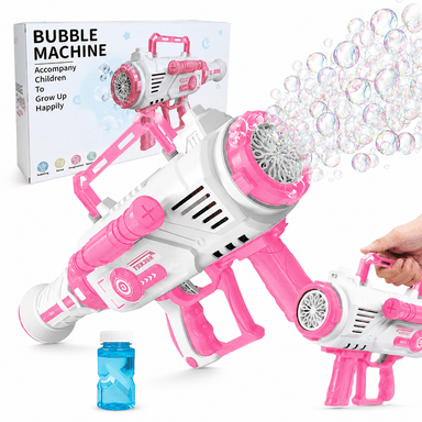 Pistol de sapun Procart profesional cu lumini, sunete si solutie inclusa