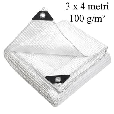 Prelata impermeabila GWD 3x4 m 100g/mp protectie UV si inghet