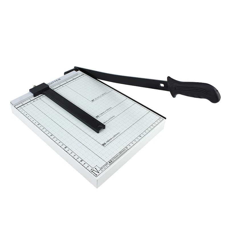 Ghilotina manuala Procart A4 de birou, marcaj format hartie — imagine 1