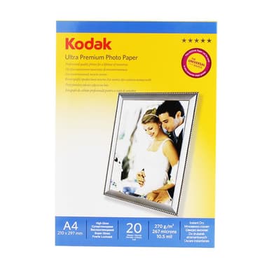 Hartie foto Kodak RC Ultra Premium A4 Glossy 270g