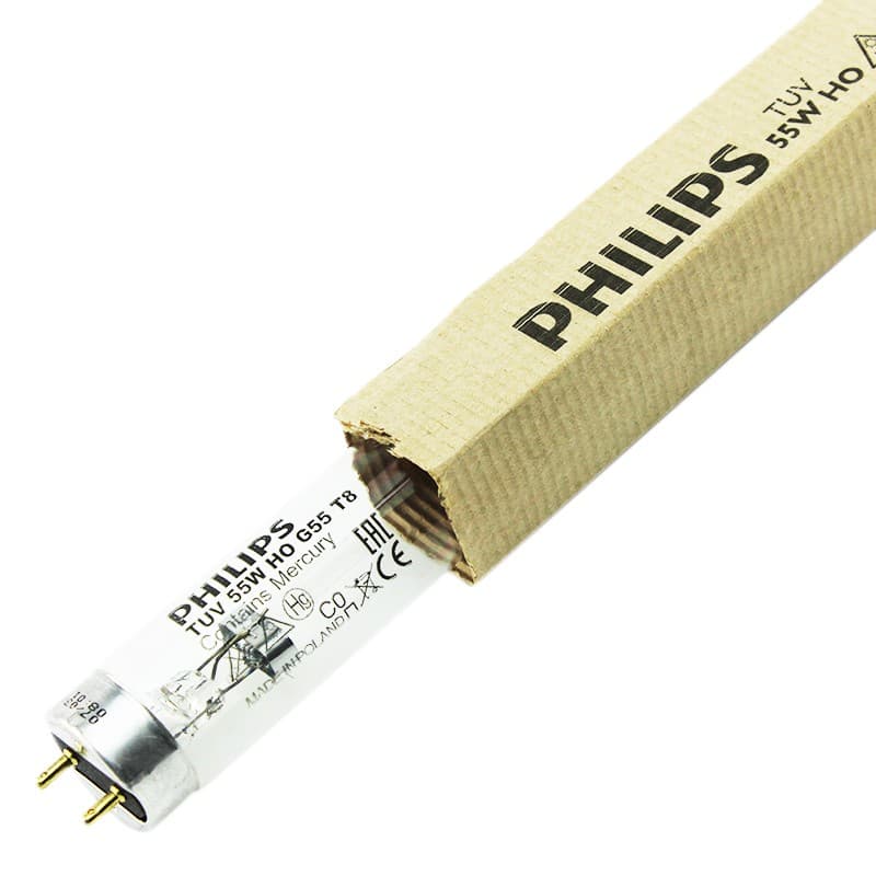 Tub bactericid Philips T8 55W, soclu G13, 2 pini — imagine 1