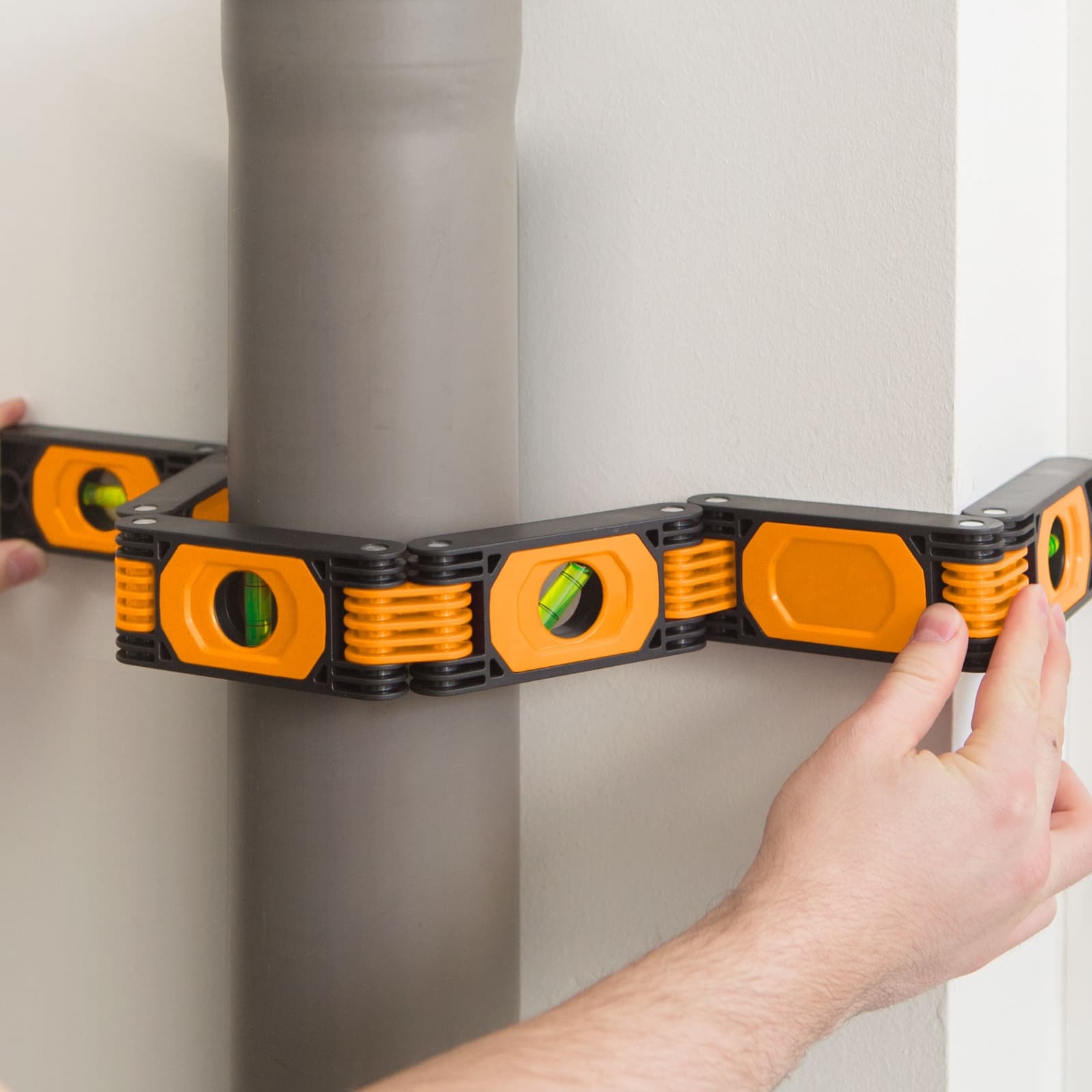 Nivela flexibila Handy cu segmente si libele calibrate — imagine 1