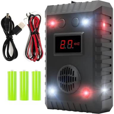Dispozitiv Antirozatoare Ultrasonic Macvi SJZ-021 9-65kHz LED Display