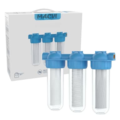 Sistem de filtrare apa Macvi Triplu 3 trepte 5 microni