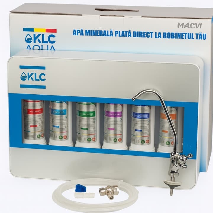 Filtru de apa No.1 Macvi, statie de ultrafiltrare cu 6 trepte, capacitate 8000L, montaj chiuveta — imagine 1