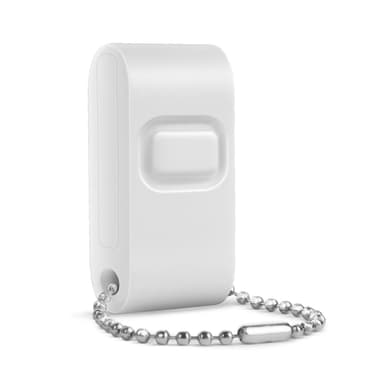 Intrerupator wireless Delight Kinetic mini 433 MHz IP65 portabil alb mat