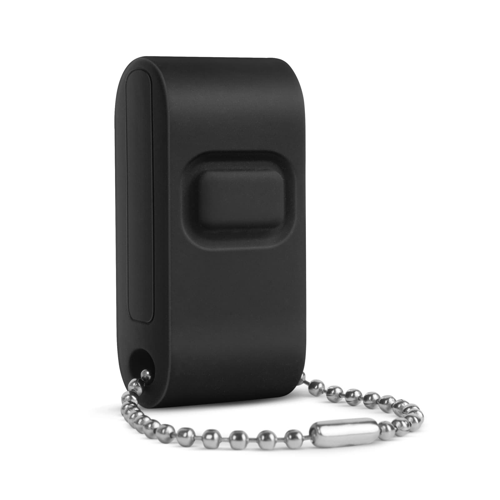 Intrerupator wireless mini kinetic 433 MHz IP65 portabil negru mat Delight — imagine 1
