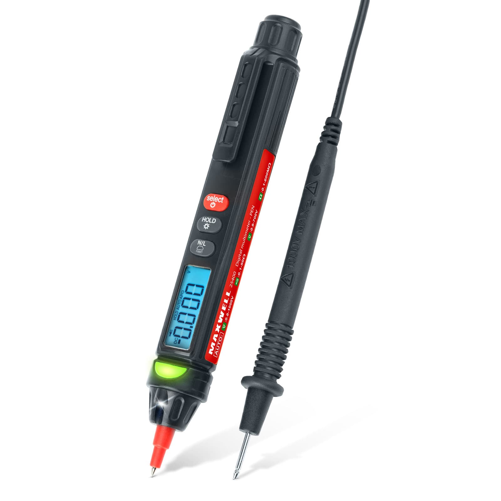 Multimetru digital Maxwell-Digital tip creion True RMS 1000V — imagine 1