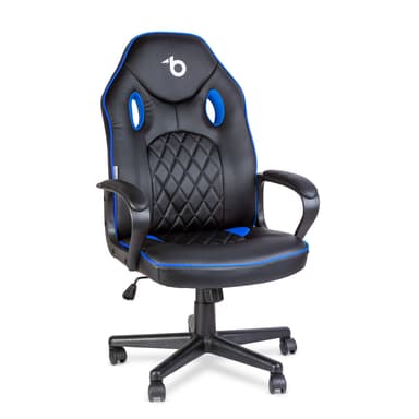 Scaun gaming ergonomic reglabil BeMaDa negru albastru