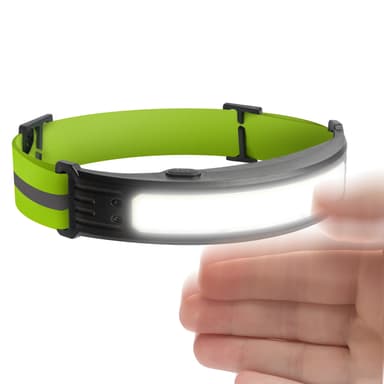 Lanterna frontala LED Wheel Zone cu senzor gesturi, USB-C, IP54