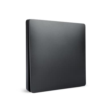 Intrerupator wireless Delight Kinetic perete, fara baterii, 433MHz, 1 canal, negru