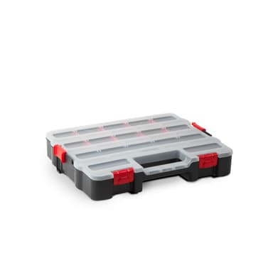 Cutie Organizatoare Handy Stivuibila pentru Suruburi si Accesorii, 9-17 Compartimente