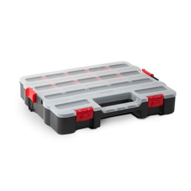 Cutie Organizatoare Handy Stivuibila pentru Suruburi si Accesorii, 9-18 Compartimente