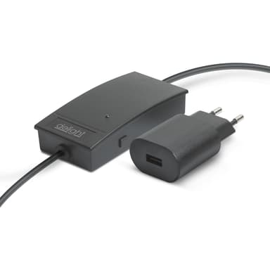 Deschizator garaj smart Delight WiFi control telefon senzor deschidere USB Alexa Google negru