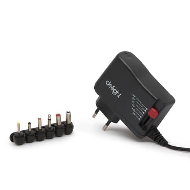Adaptor de retea universal delight 2500mA 3V 4.5V 5V 6V 9V 12V CC