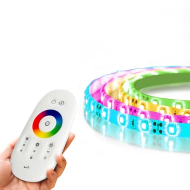 Banda LED RGB Phenom 5 m telecomanda touch multicolor IP65