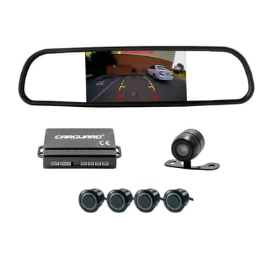 Set camera marsarier cu senzori parcare Carguard kit complet auto 12V