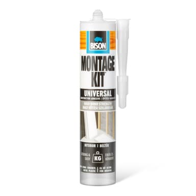Adeziv de montaj universal Bison Montagekit Universal, 440 g, fara solventi